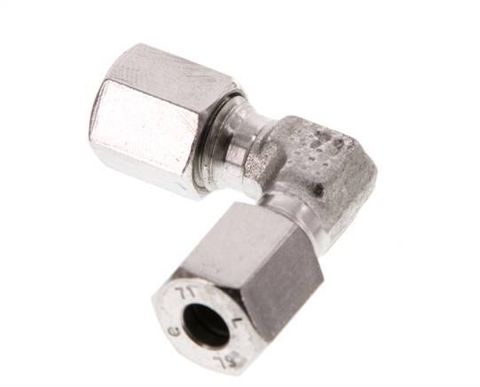 6L Stainless steel 90 deg Elbow Cutting ring 315 Bar DIN 2353