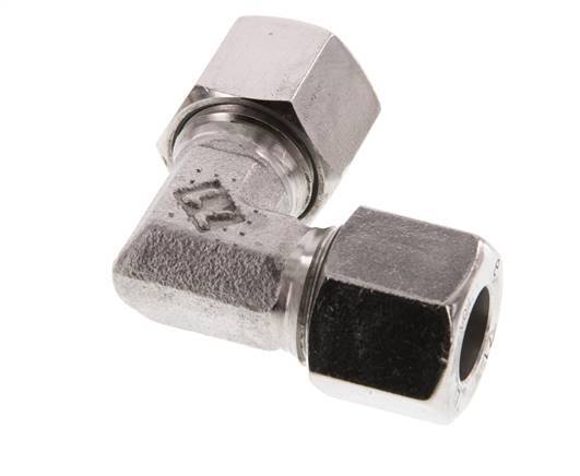 10L Stainless steel 90 deg Elbow Cutting ring 315 Bar DIN 2353