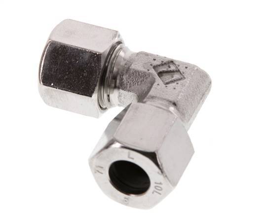 10L Stainless steel 90 deg Elbow Cutting ring 315 Bar DIN 2353