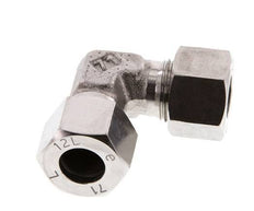 12L Stainless steel 90 deg Elbow Cutting ring 315 Bar DIN 2353