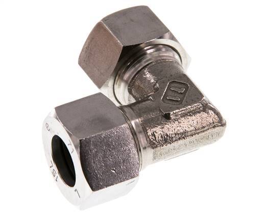 15L Stainless steel 90 deg Elbow Cutting ring 315 Bar DIN 2353