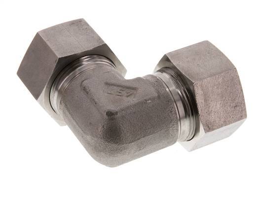 30S Stainless steel 90 deg Elbow Cutting ring 400 Bar DIN 2353