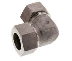 38S Stainless steel 90 deg Elbow Cutting ring 315 Bar DIN 2353