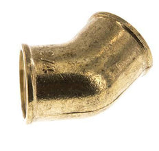 Rp 3/4'' Brass 45 deg Elbow Fitting 16 Bar