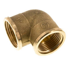 G 1'' Brass 90 deg Elbow Fitting 16 Bar