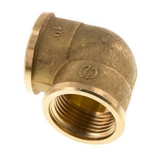 G 1'' Brass 90 deg Elbow Fitting 16 Bar