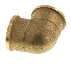 G 1'' Brass 90 deg Elbow Fitting 16 Bar
