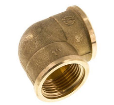 G 1'' Brass 90 deg Elbow Fitting 16 Bar