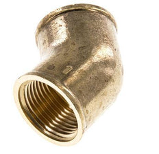Rp 1'' Brass 45 deg Elbow Fitting 16 Bar