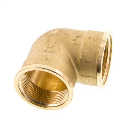 G 1 1/2'' Brass 90 deg Elbow Fitting 16 Bar