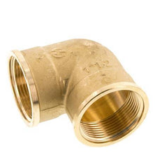 G 1 1/2'' Brass 90 deg Elbow Fitting 16 Bar