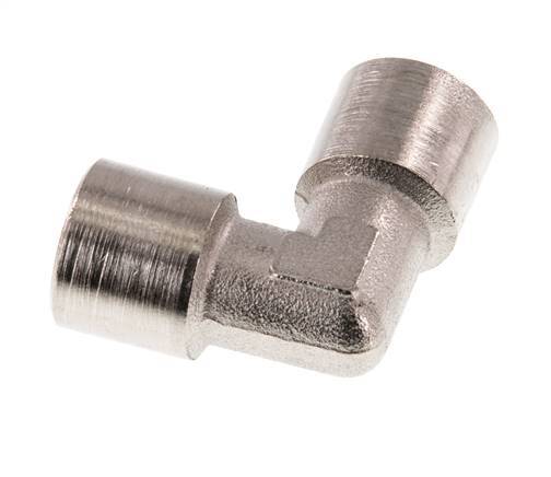 G 1/4'' Nickel plated Brass 90 deg Elbow Fitting 16 Bar [2 Pieces]