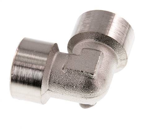 G 3/4'' Nickel plated Brass 90 deg Elbow Fitting 16 Bar