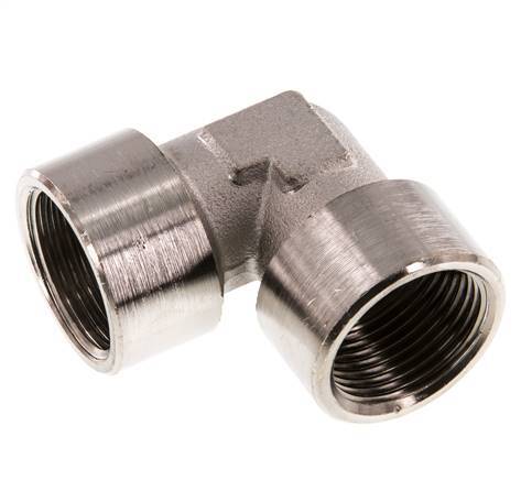 G 3/4'' Nickel plated Brass 90 deg Elbow Fitting 16 Bar