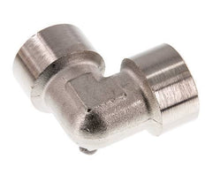 G 1'' Nickel plated Brass 90 deg Elbow Fitting 16 Bar