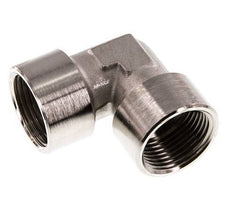 G 1'' Nickel plated Brass 90 deg Elbow Fitting 16 Bar