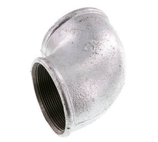 Rp 2 1/2'' Zinc plated Cast iron 90 deg Elbow Fitting 25 Bar