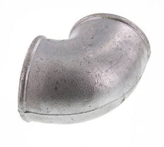 Rp 3'' Zinc plated Cast iron 90 deg Elbow Fitting 25 Bar