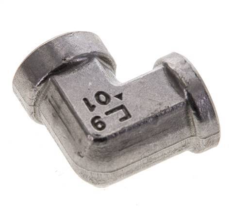 1/4'' NPT Stainless steel 90 deg Elbow Fitting 275 Bar - Hydraulic
