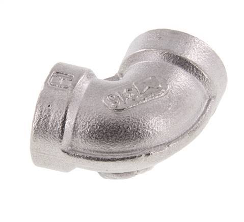 1/4'' NPT Stainless steel 90 deg Elbow Fitting 16 Bar [2 Pieces]