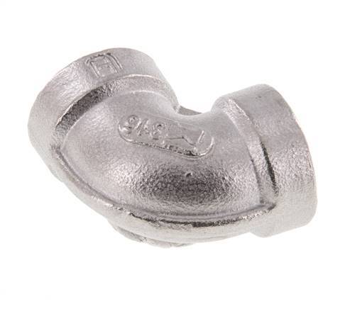 1/4'' NPT Stainless steel 90 deg Elbow Fitting 16 Bar [2 Pieces]