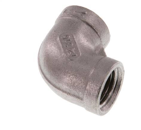 Rp 1/4'' Stainless steel 90 deg Elbow Fitting 10 Bar [5 Pieces]