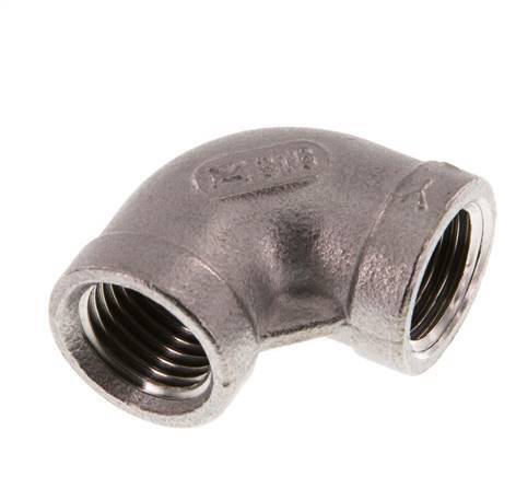 Rp 1/4'' Stainless steel 90 deg Elbow Fitting 10 Bar [5 Pieces]