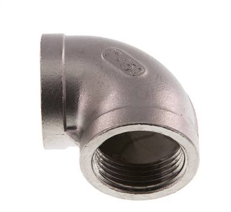 1'' NPT Stainless steel 90 deg Elbow Fitting 16 Bar