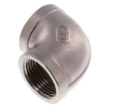 1'' NPT Stainless steel 90 deg Elbow Fitting 16 Bar