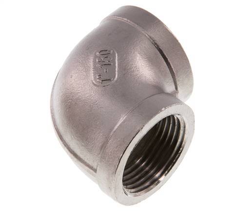 1'' NPT Stainless steel 90 deg Elbow Fitting 16 Bar