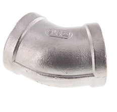 Rp 1'' Stainless steel 45 deg Elbow Fitting 16 Bar