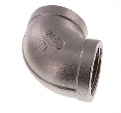 Rp 1'' Stainless steel 90 deg Elbow Fitting 16 Bar