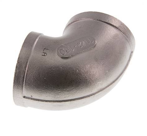 1 1/2'' NPT Stainless steel 90 deg Elbow Fitting 16 Bar