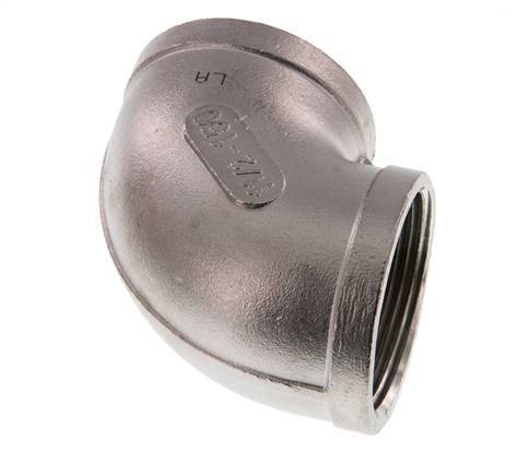 1 1/2'' NPT Stainless steel 90 deg Elbow Fitting 16 Bar