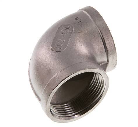 1 1/2'' NPT Stainless steel 90 deg Elbow Fitting 16 Bar