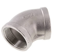 Rp 1 1/2'' Stainless steel 45 deg Elbow Fitting 16 Bar