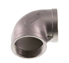 Rp 1 1/2'' Stainless steel 90 deg Elbow Fitting 10 Bar
