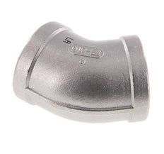 Rp 1 1/4'' Stainless steel 45 deg Elbow Fitting 16 Bar