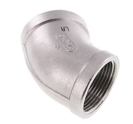 Rp 1 1/4'' Stainless steel 45 deg Elbow Fitting 16 Bar