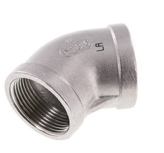 Rp 1 1/4'' Stainless steel 45 deg Elbow Fitting 16 Bar