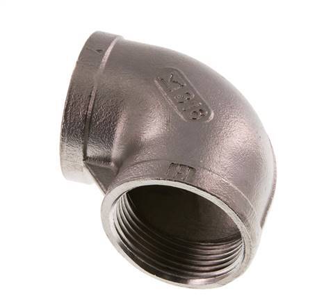 Rp 1 1/4'' Stainless steel 90 deg Elbow Fitting 10 Bar