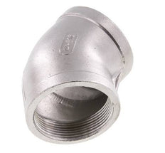 Rp 2'' Stainless steel 45 deg Elbow Fitting 16 Bar