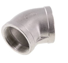 Rp 2'' Stainless steel 45 deg Elbow Fitting 16 Bar