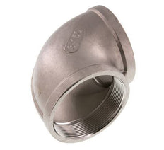 Rp 3'' Stainless steel 90 deg Elbow Fitting 16 Bar