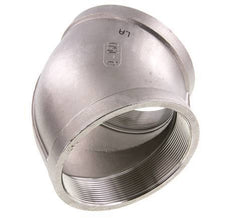 Rp 4'' Stainless steel 45 deg Elbow Fitting 16 Bar