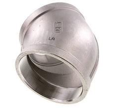 Rp 4'' Stainless steel 45 deg Elbow Fitting 16 Bar
