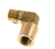 G 1/8'' x R 1/8'' F/M Brass 90 deg Elbow Fitting 16 Bar [5 Pieces]