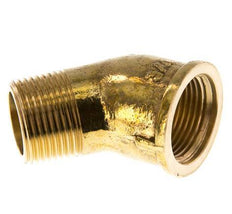 Rp 3/4'' x R 3/4'' F/M Brass 45 deg Elbow Fitting 16 Bar