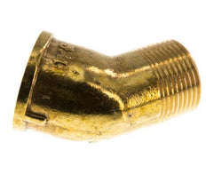 Rp 3/4'' x R 3/4'' F/M Brass 45 deg Elbow Fitting 16 Bar