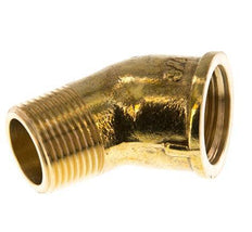 Rp 3/4'' x R 3/4'' F/M Brass 45 deg Elbow Fitting 16 Bar